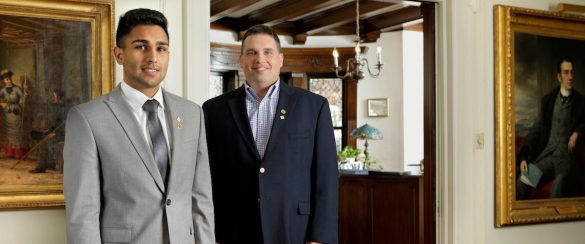 Jivan Sidhu and Charles Pierce