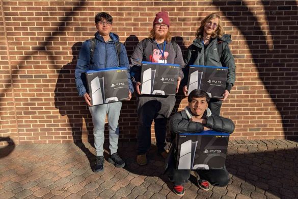 Wilkes computer science students win PlayStation 5 gaming consoles as first place winners in the HenHacks Hackathon