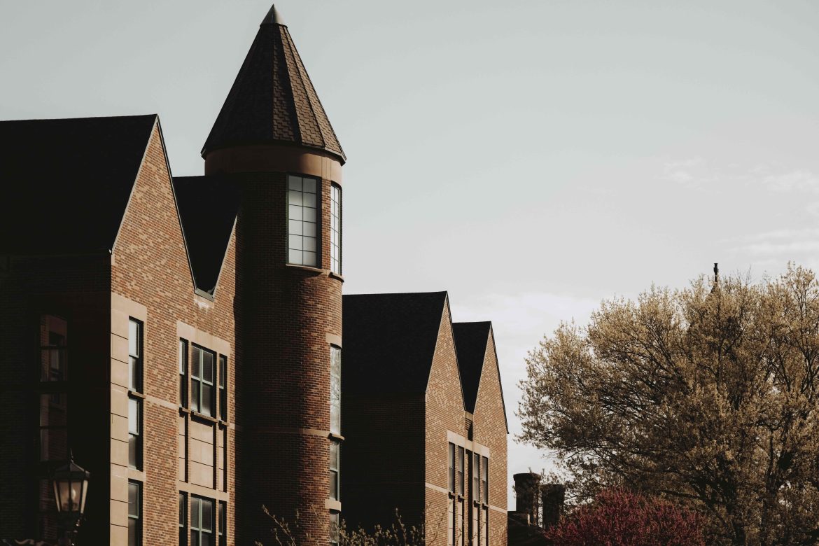 Exterior of Breiseth Hall, the location of the School of Education at Wilkes University.